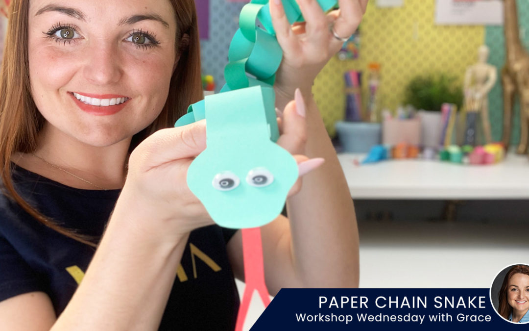 Paper Chain Snake – Workshop Wednesday
