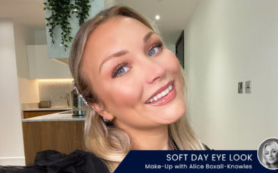 Soft day eye look