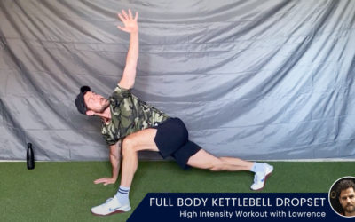 Full body kettlebell drop set